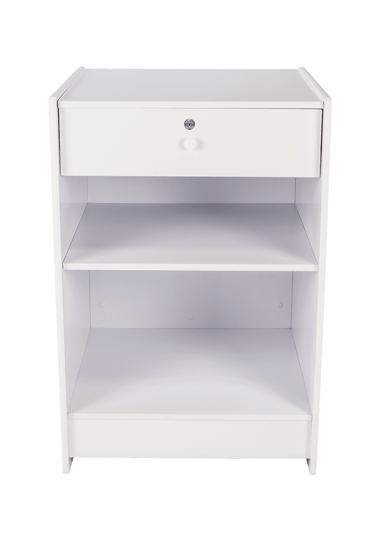 Till Block Counter 600mm - White, Maple & Black