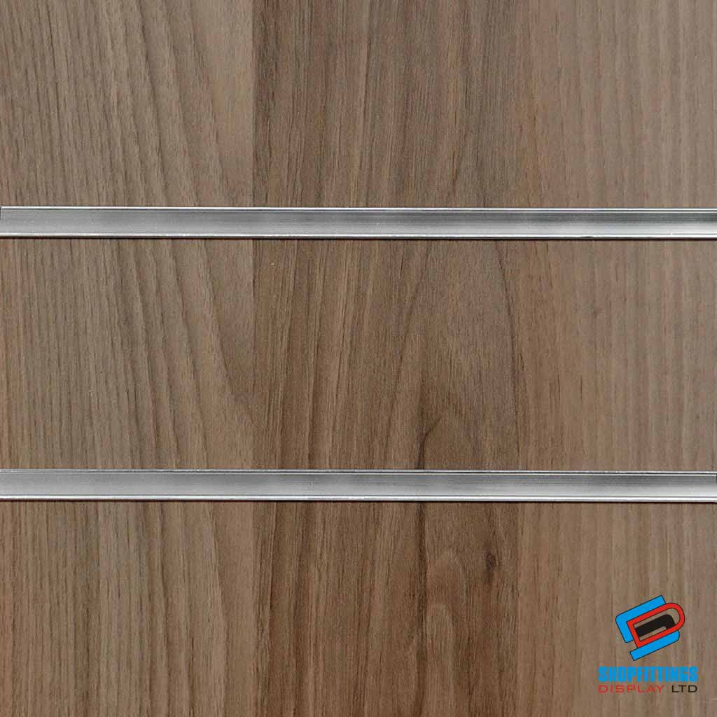 Light Walnut Slatwall Panel