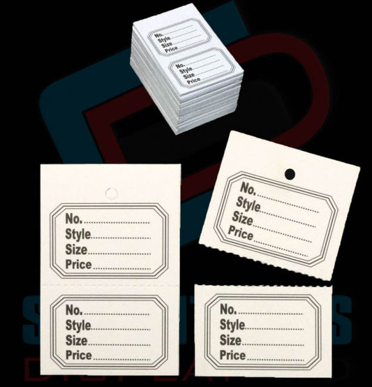 Coloured Tagging Labels