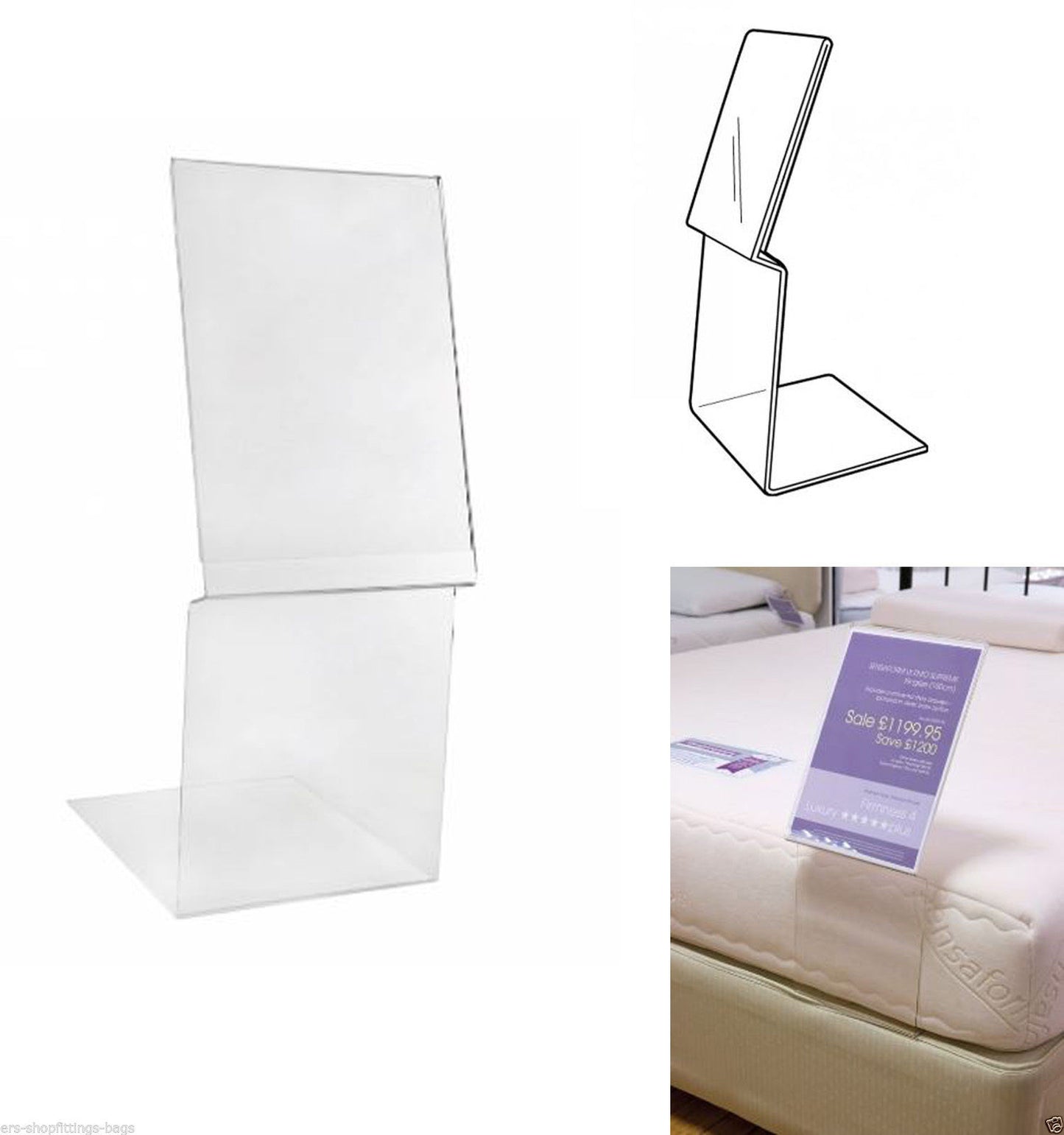 Acrylic Ticket Holder