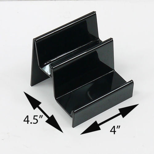 Multi-Tier Black Acrylic Display Stand