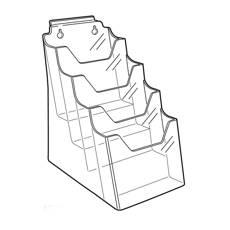 Multi-Tier Leaflet Holder 3 in 1 - A5