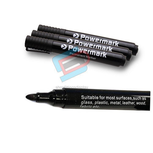 Permanent Black Marker