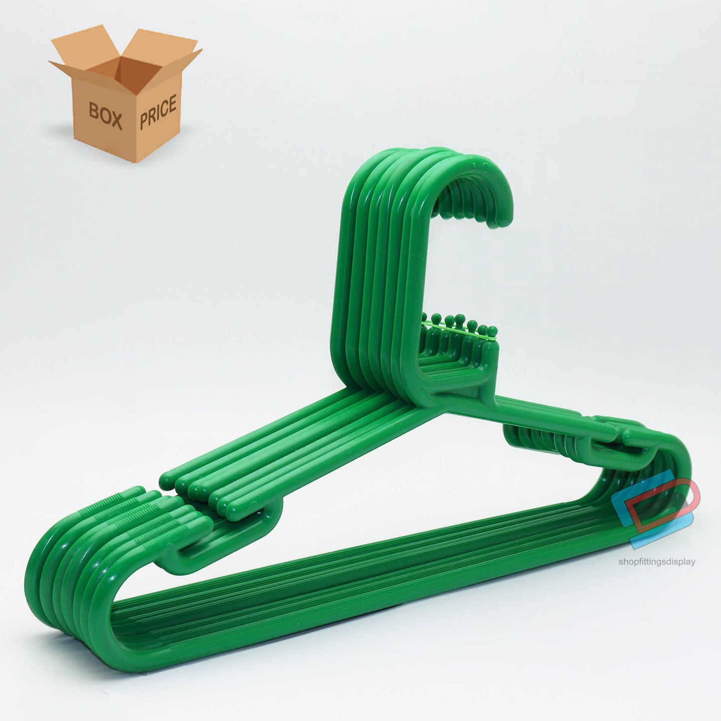 Green Child Plastic Hangers