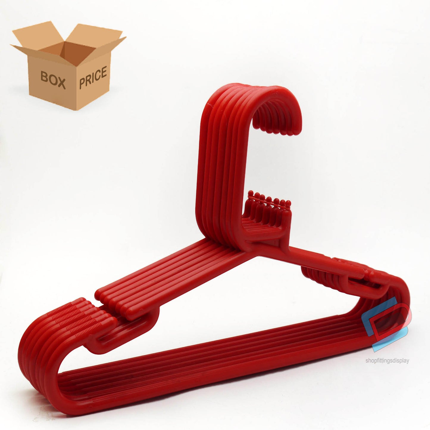Red Child Plastic Hangers