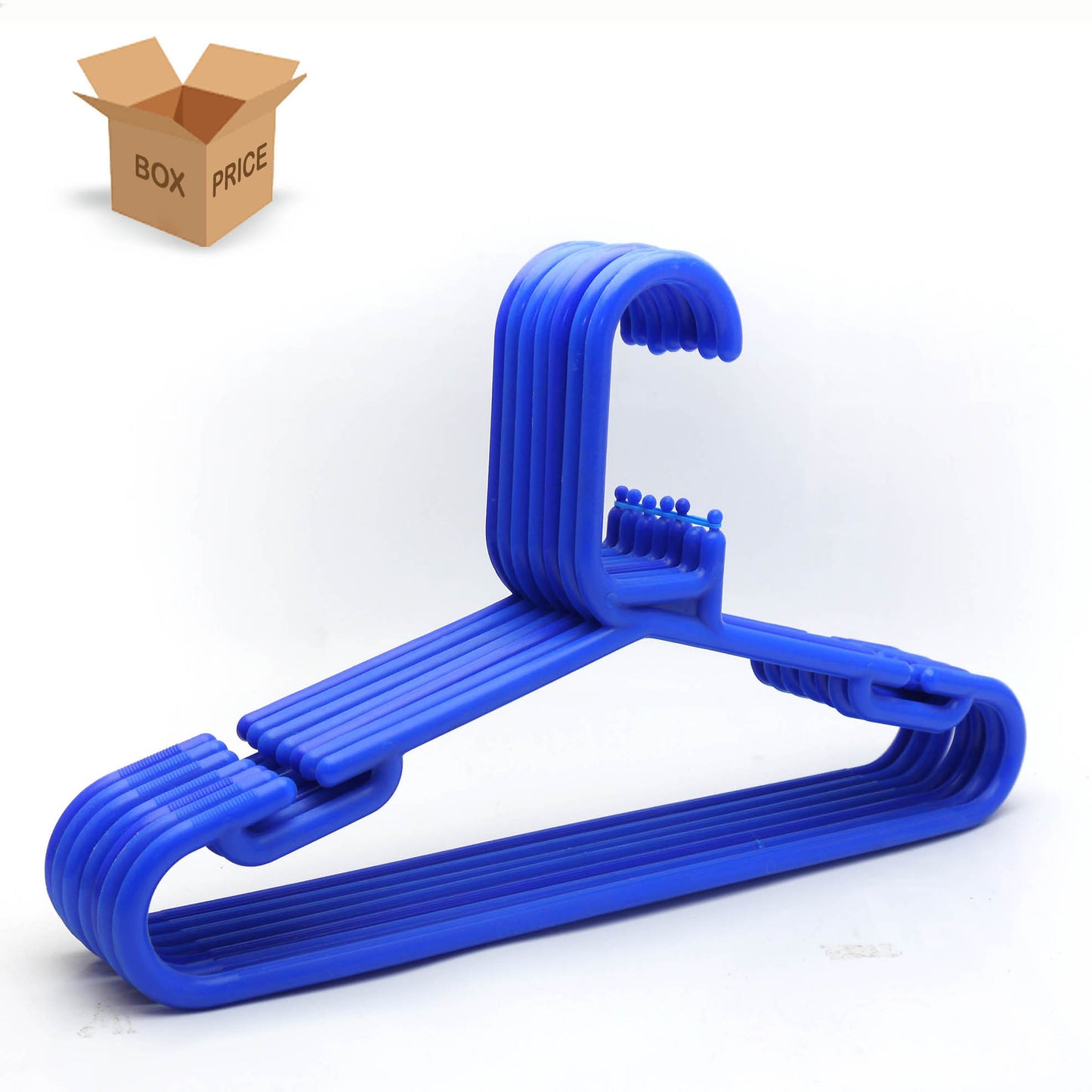 Blue Adult Plastic Hangers