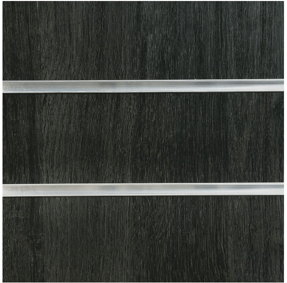 Jet Oak Slatwall Panel