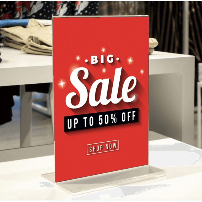 Big Sale A4 Poster
