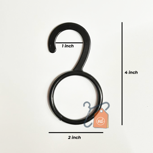 Oval Scarf Hangers - 2 Inch