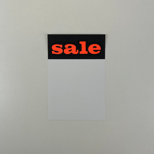 Sale Cards Tickets
