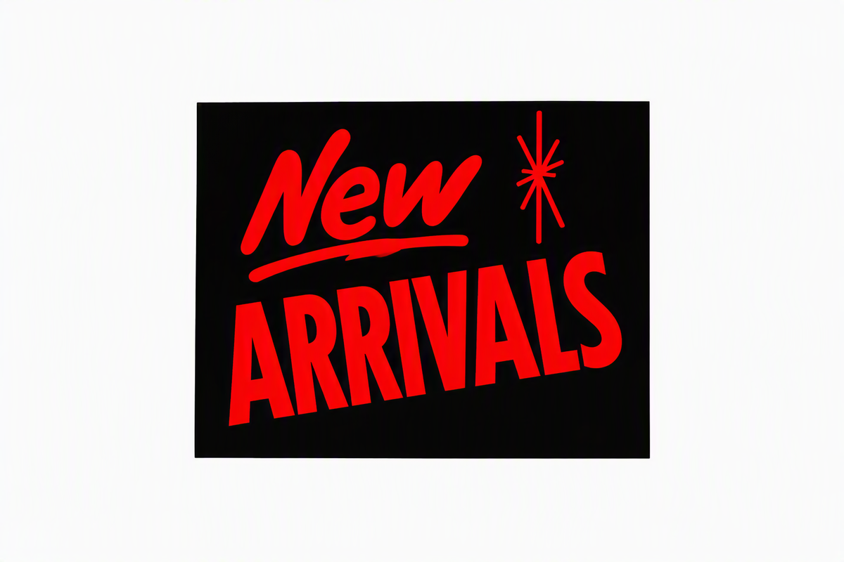 New Arrivals Card - 4 Colours