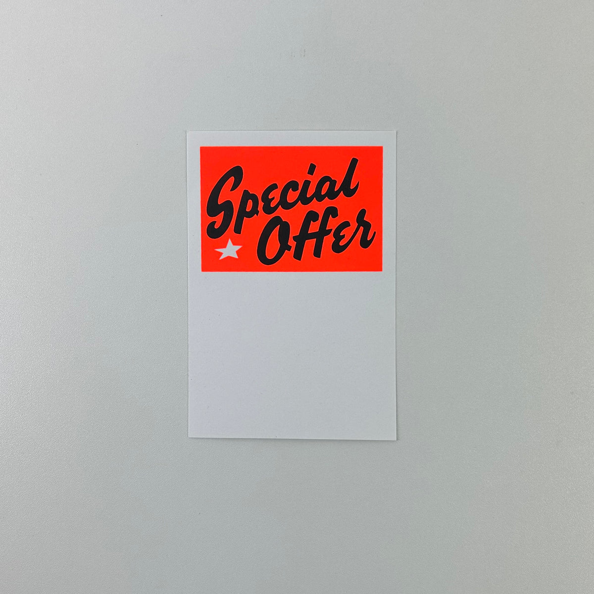 Special Offer Sale Cards