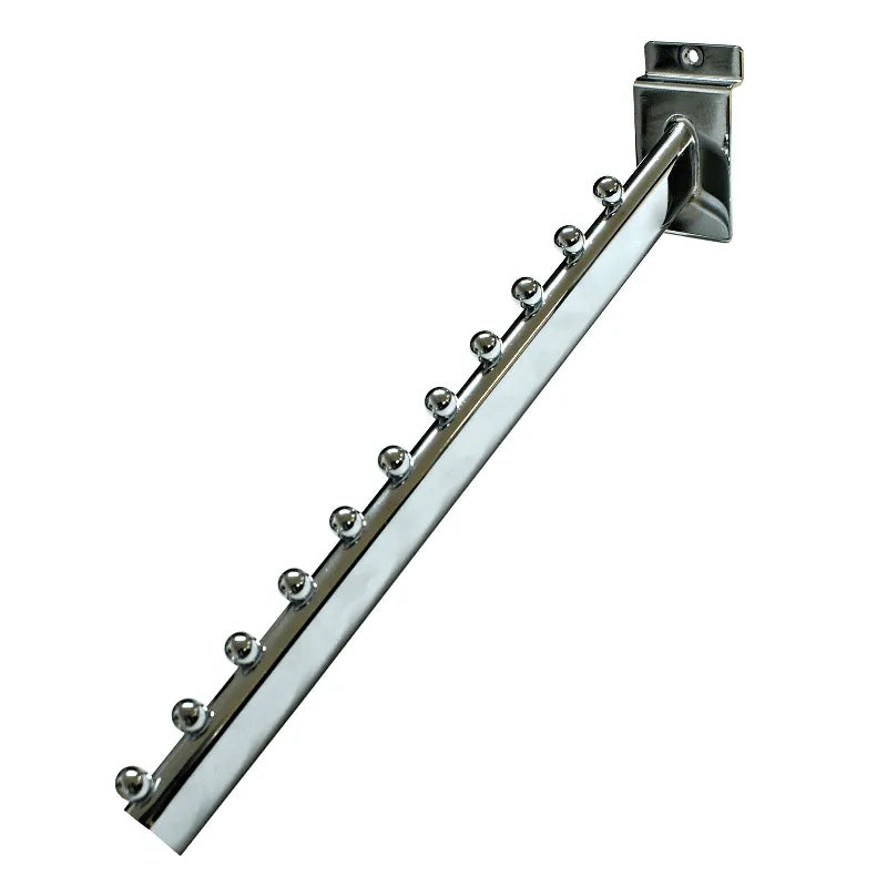 Slatwall 11 Ball Sloped Arm