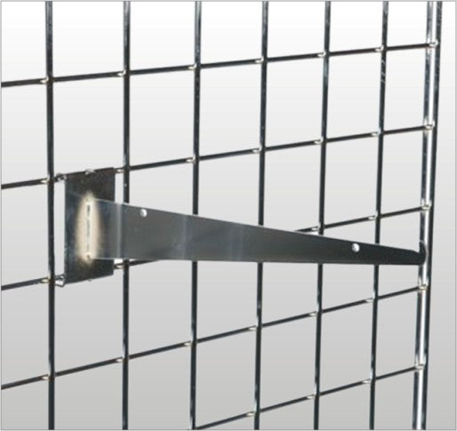 Grid System 12" Shelf Bracket (Pair)