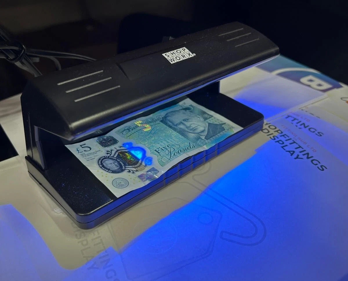Shopworx Counterfeit Money Detector Unit