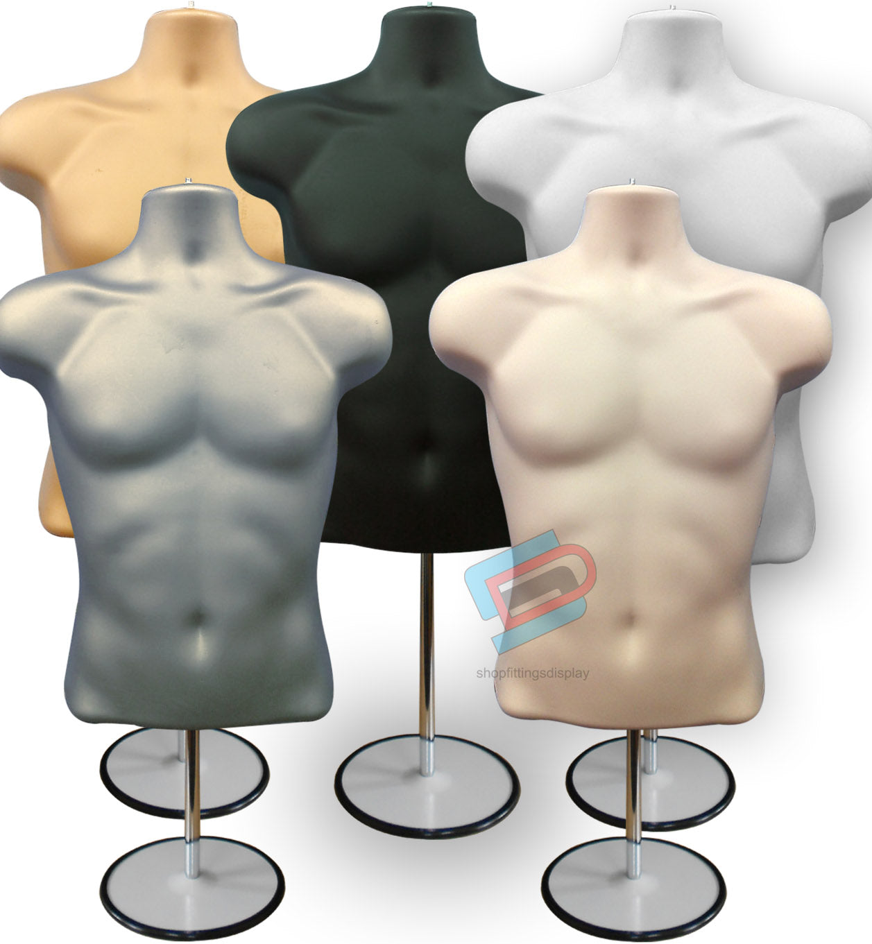 Male Torso with Stand