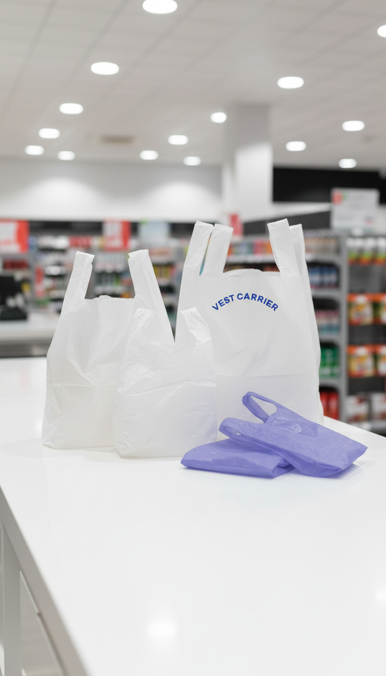 Vest Carrier Bags