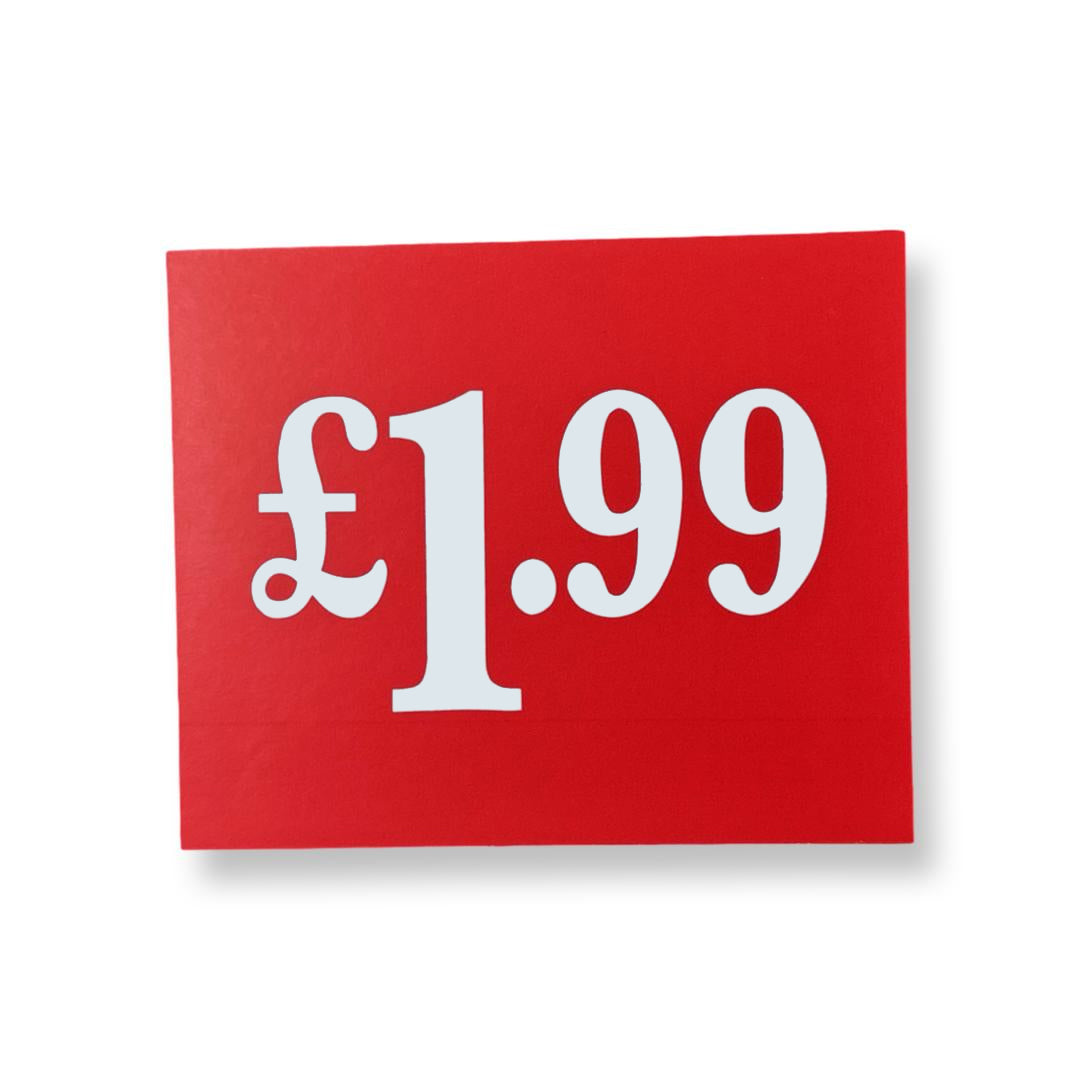 Price Sale Cards