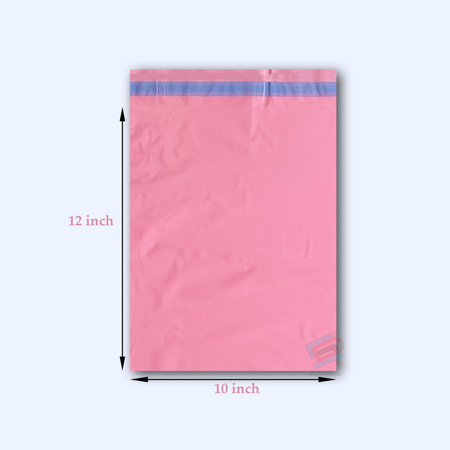 Pink Plastic Mailing Bags