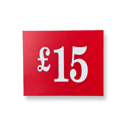 Price Sale Cards