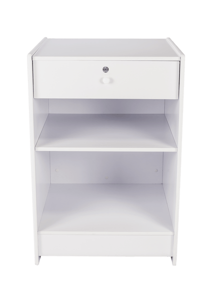 Till Block Counter 600mm - White, Maple & Black