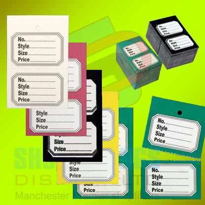 Coloured Tagging Labels