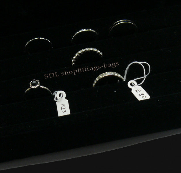Strung Plain White Tags