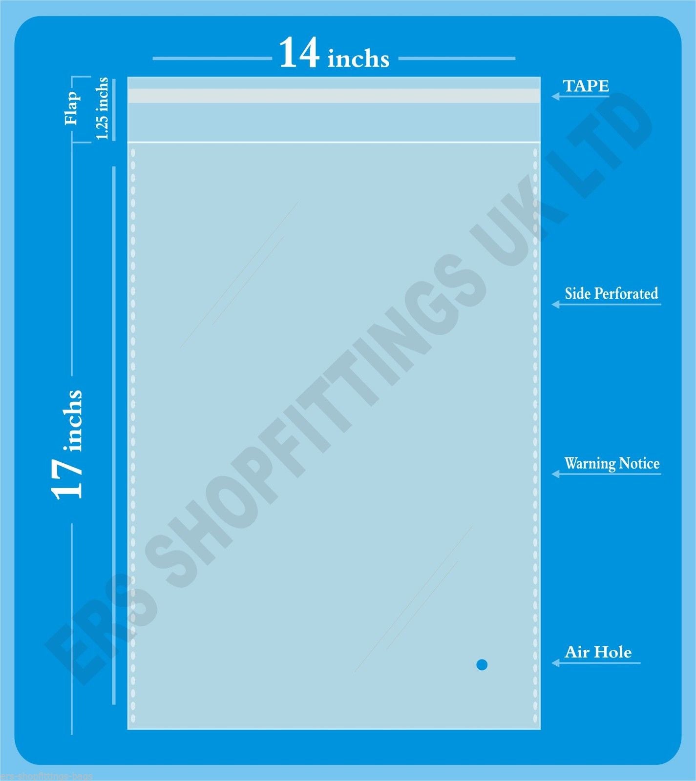 Clear Plastic Resealable Packing Bags
