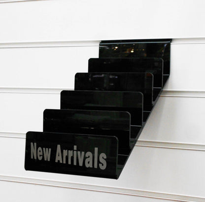 Acrylic 5 Tier Display for Slatwall