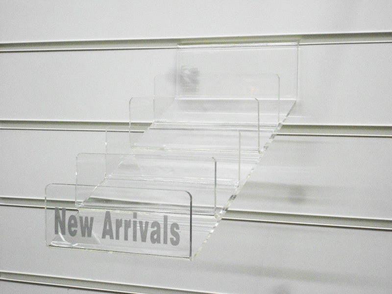 Acrylic 5 Tier Display for Slatwall