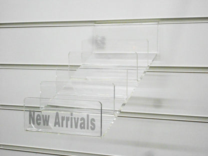 Acrylic 5 Tier Display for Slatwall