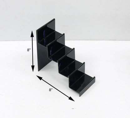Multi-Tier Black Acrylic Display Stand