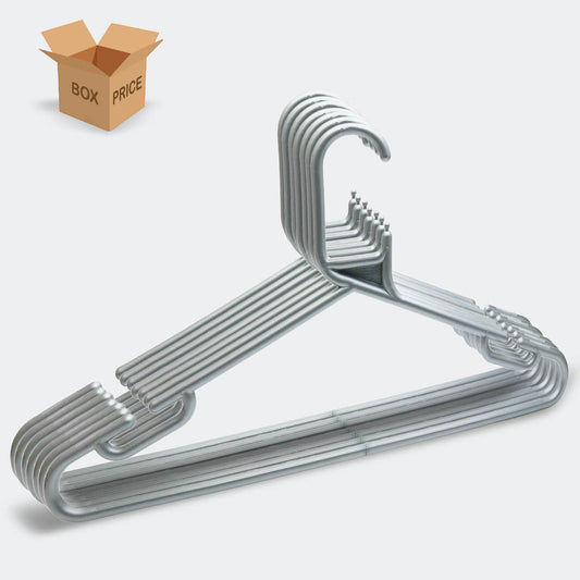 Silver Child Plastic Hangers