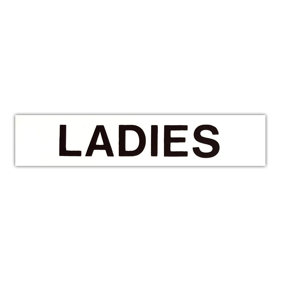 Ladies Sticker