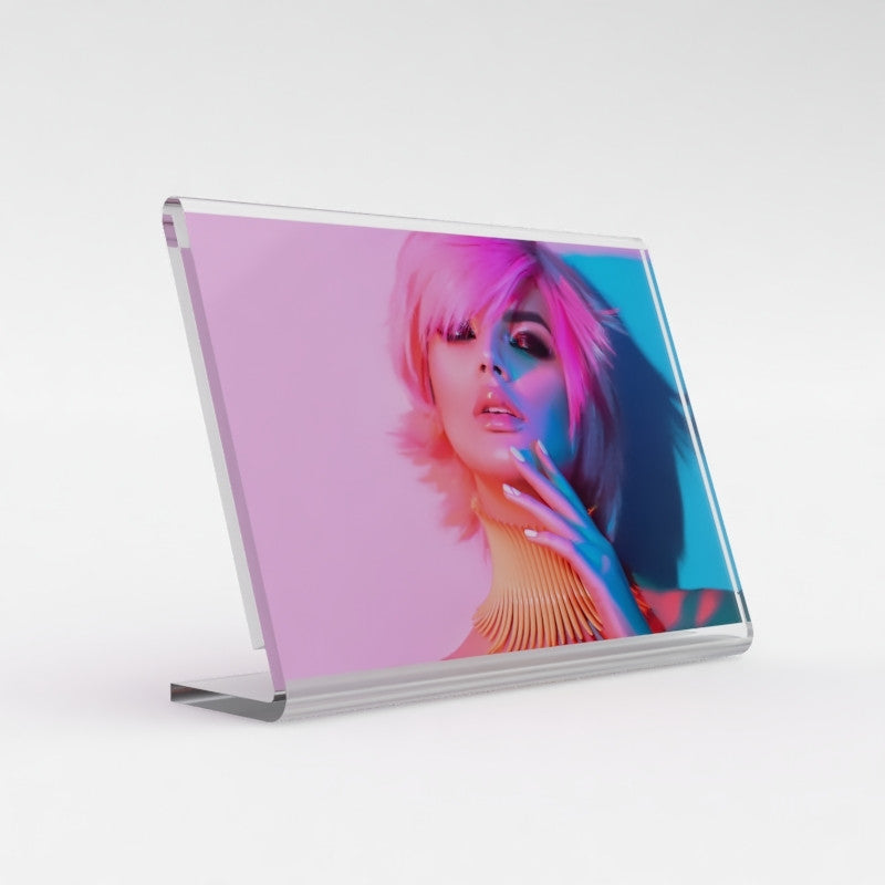 Acrylic Poster Display Stand - A8