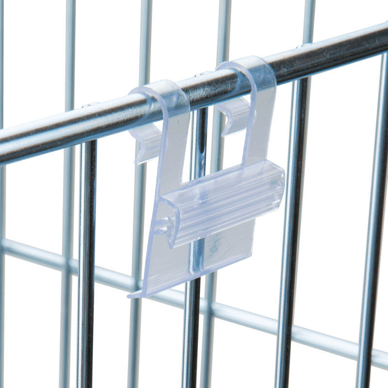 SuperGrip Wire Basket Sign Holders