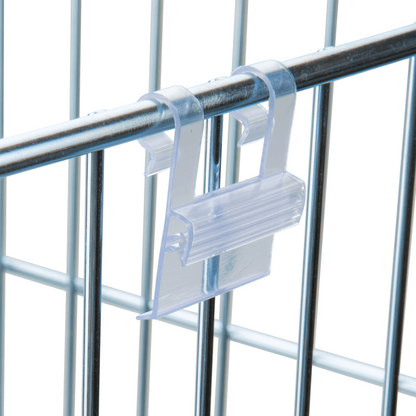 SuperGrip Wire Basket Sign Holders