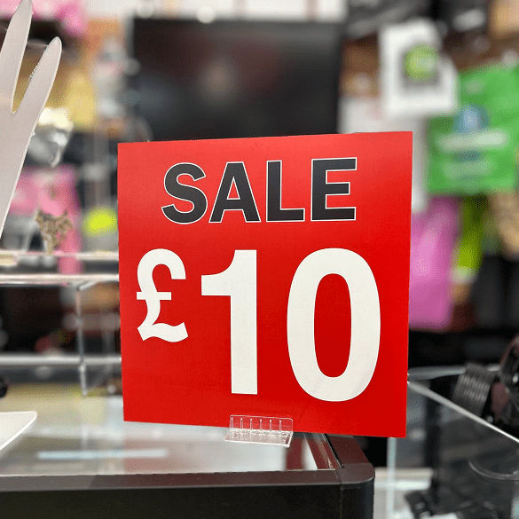 Sale £10 Card