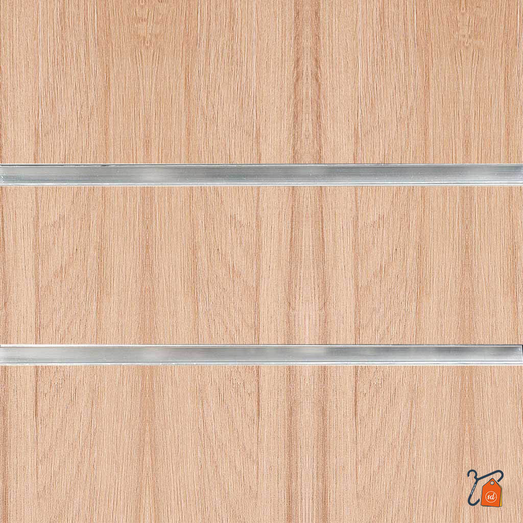 Aurora Oak Slatwall Panel
