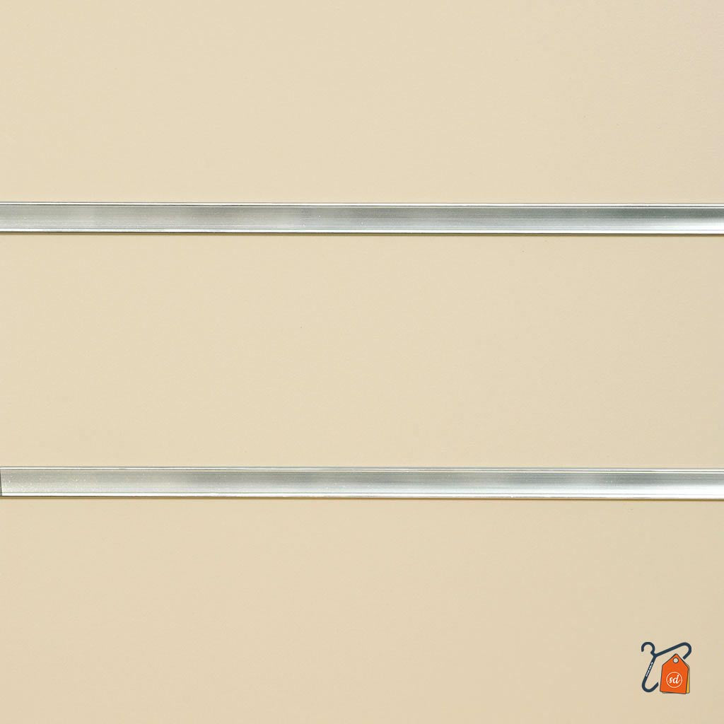 Cream Slatwall Panel
