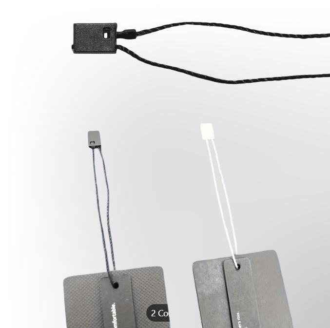 Security Lock Loops - White & Black