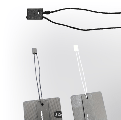 Security Lock Loops - White & Black