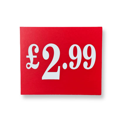 Price Sale Cards