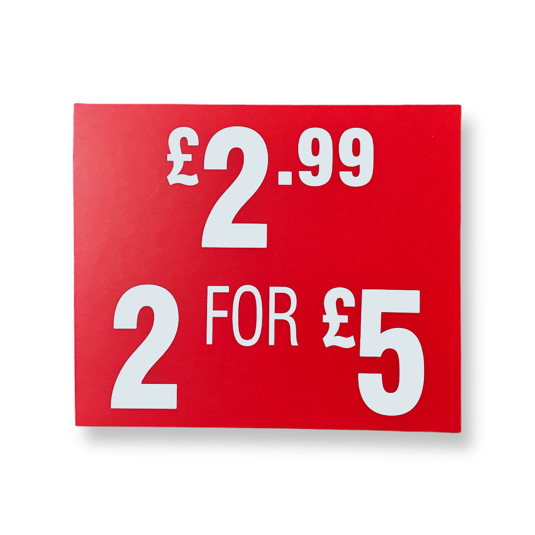 Price Sale Cards