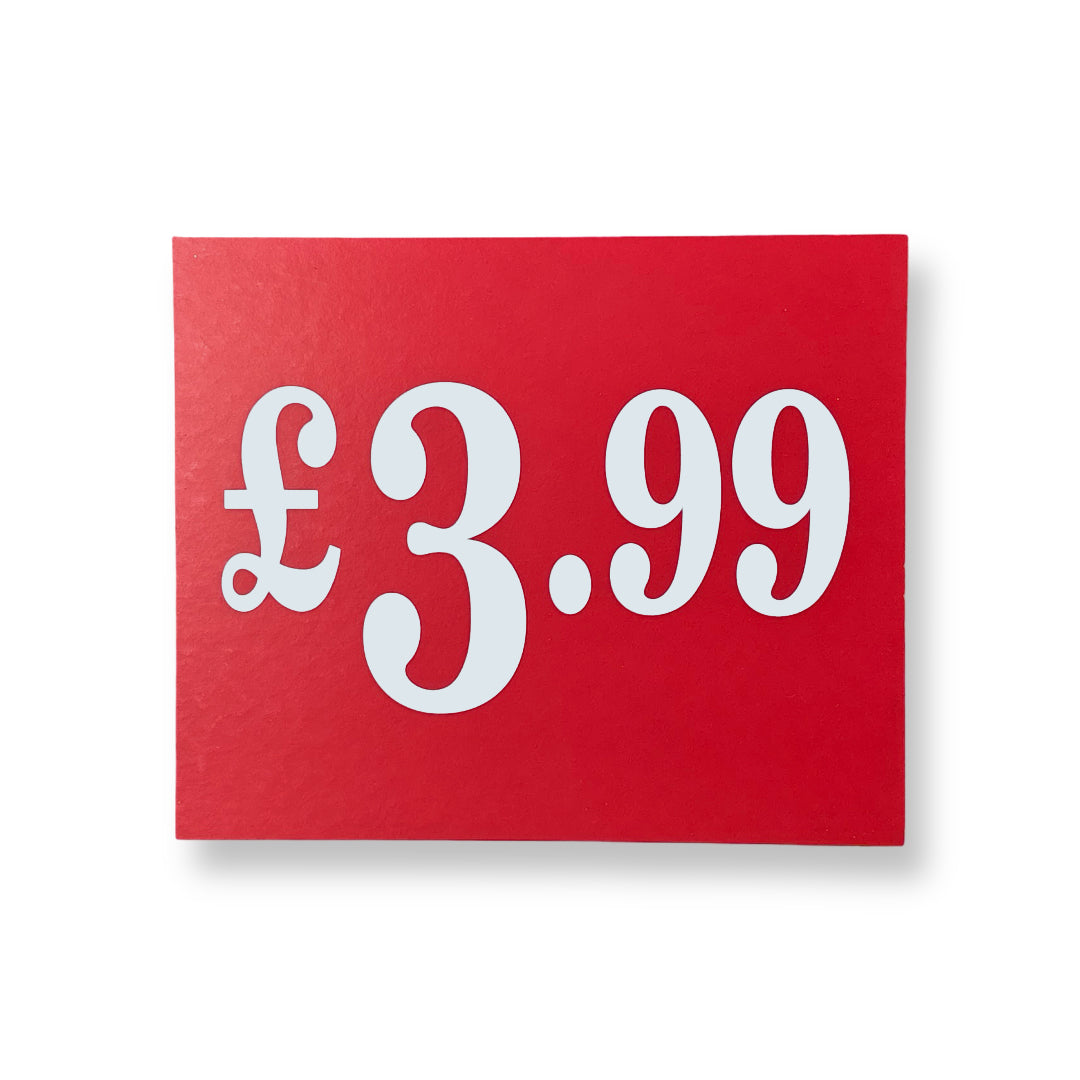 Price Sale Cards