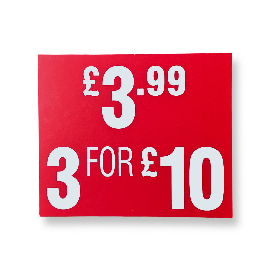 Price Sale Cards