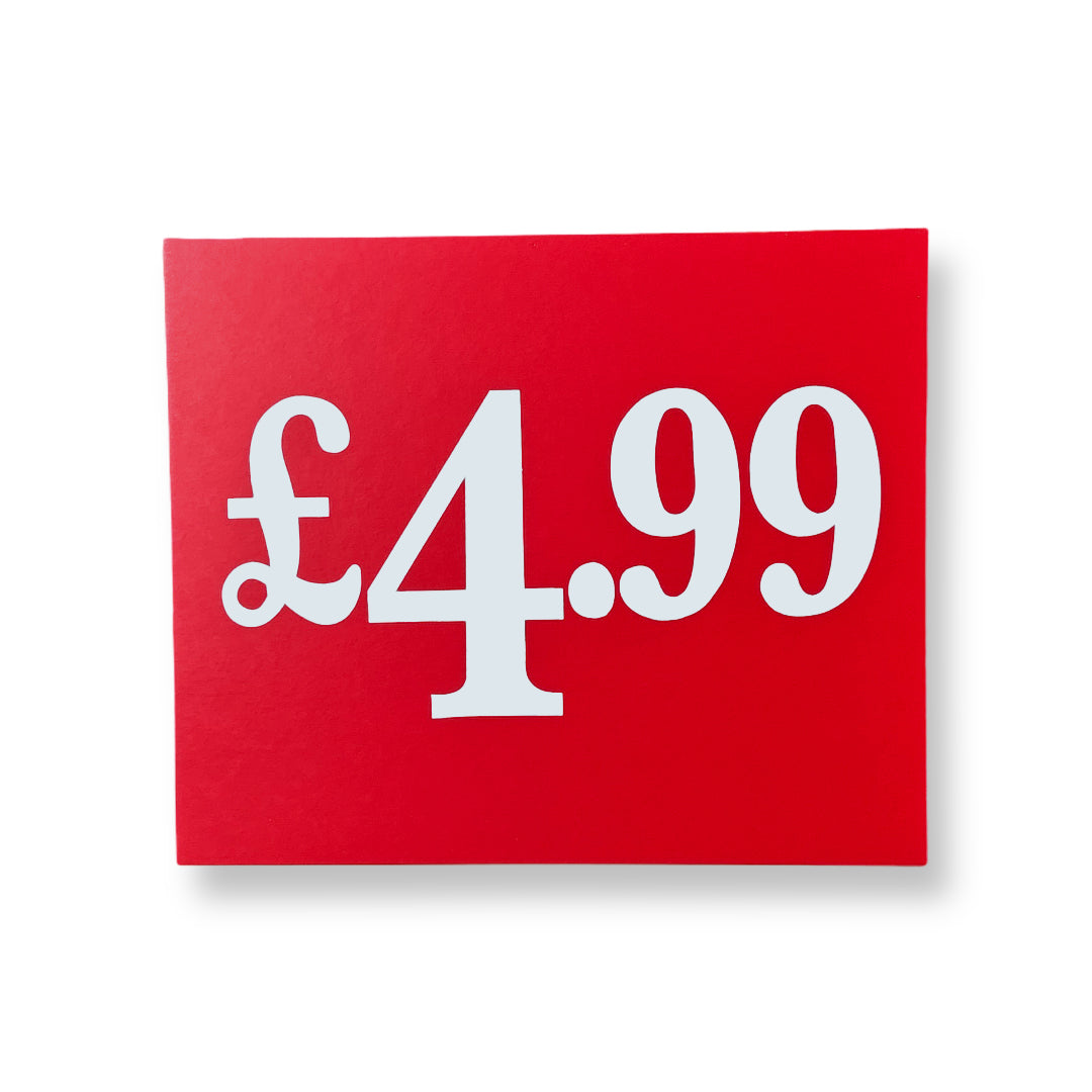 Price Sale Cards