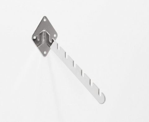 Wall Fixing 7 Notched Arm