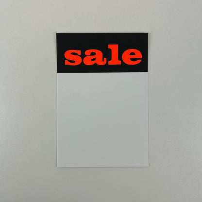 Sale Cards Tickets