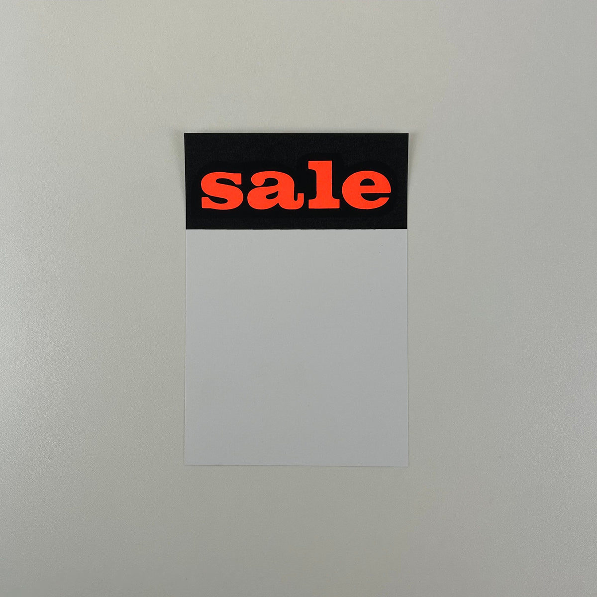 Sale Cards Tickets